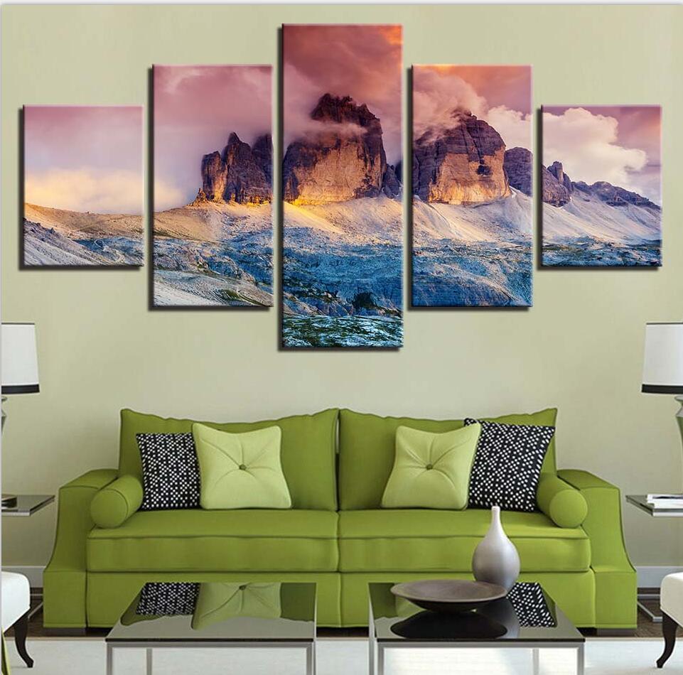 Tree Mountains Forests 2 – Nature Canvas Wall Art