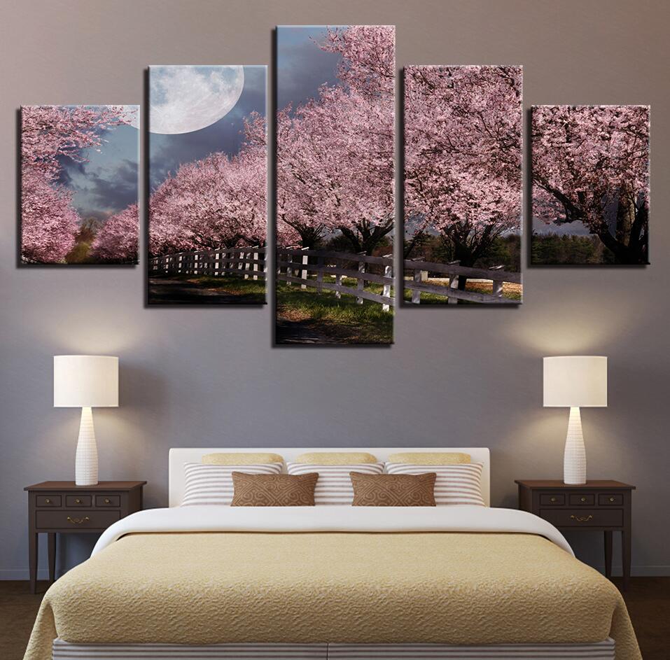 Tree Mountains Forests 4 – Nature Canvas Wall Art
