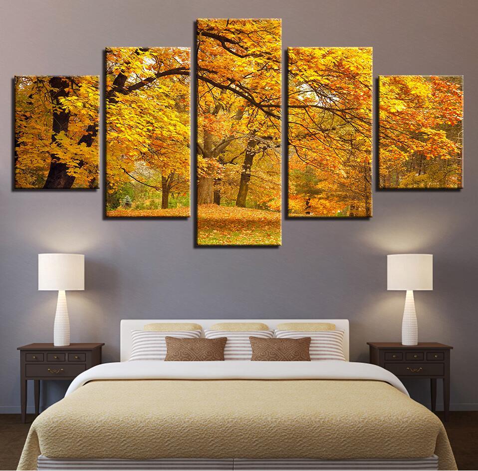 Tree Mountains Forests 5 – Nature Canvas Wall Art