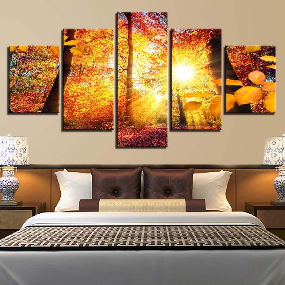 Tree Mountains Forests 6 – Nature Canvas Wall Art