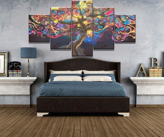 Tree Of Life 01 – Abstract Canvas Wall Art