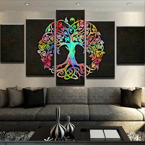Tree Of Life – Abstract Canvas Wall Art