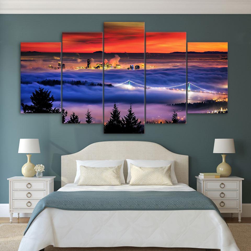 Tree Sunset 01 – Nature Canvas Wall Art