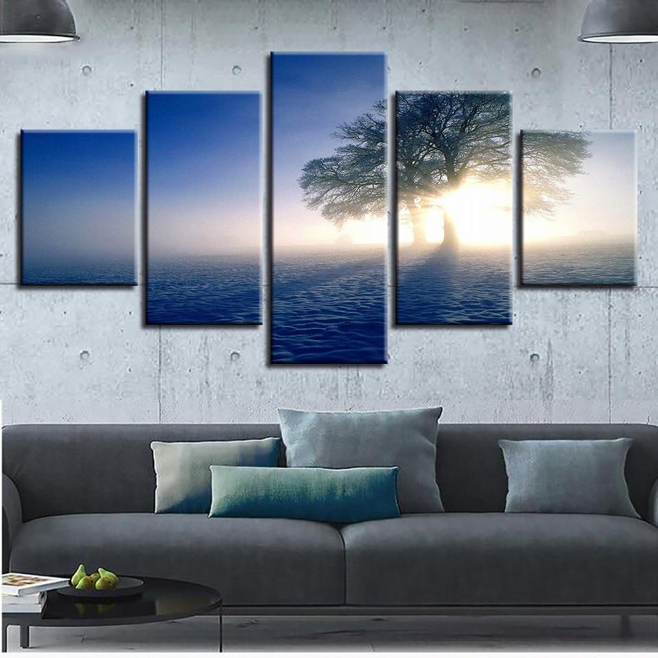 Tree Sunshine 01 – Nature Canvas Wall Art