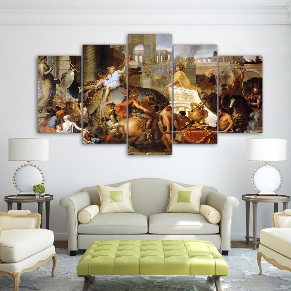 Triumphal Alexander – Abstract Canvas Wall Art