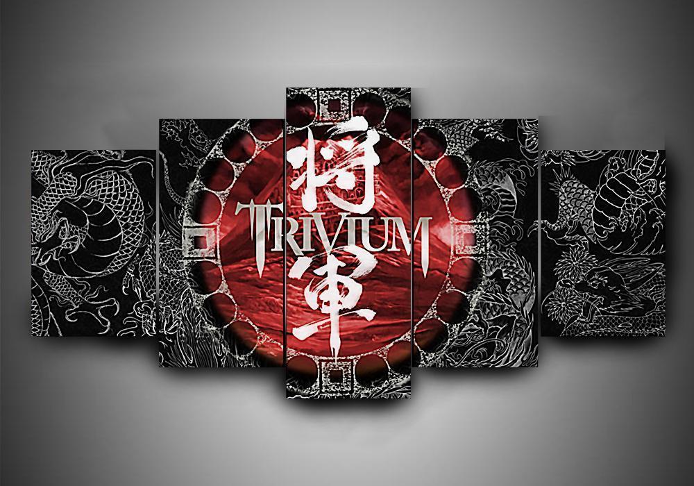 Trivium 1 – Music Canvas Wall Art