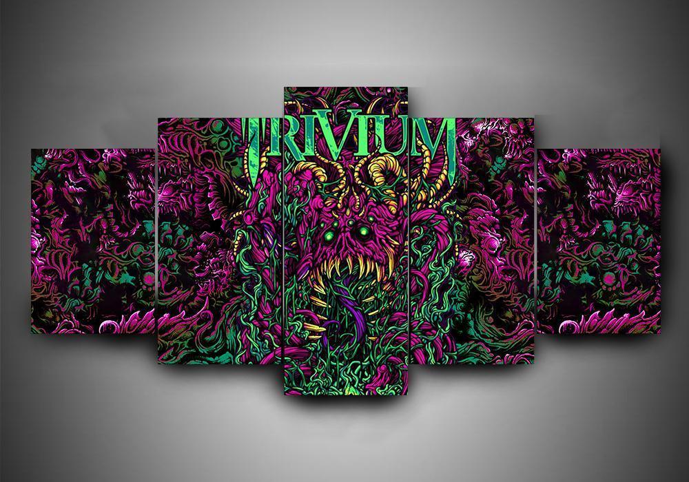 Trivium 3 – Music Canvas Wall Art