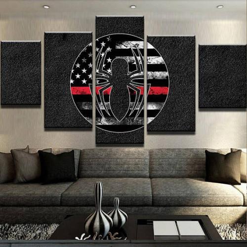 Trl Spiderman – Abstract Canvas Wall Art