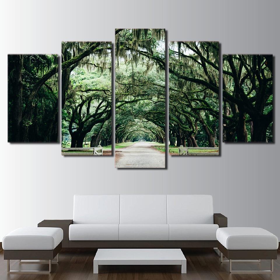 Tropical Banyan Tree – Nature Canvas Wall Art