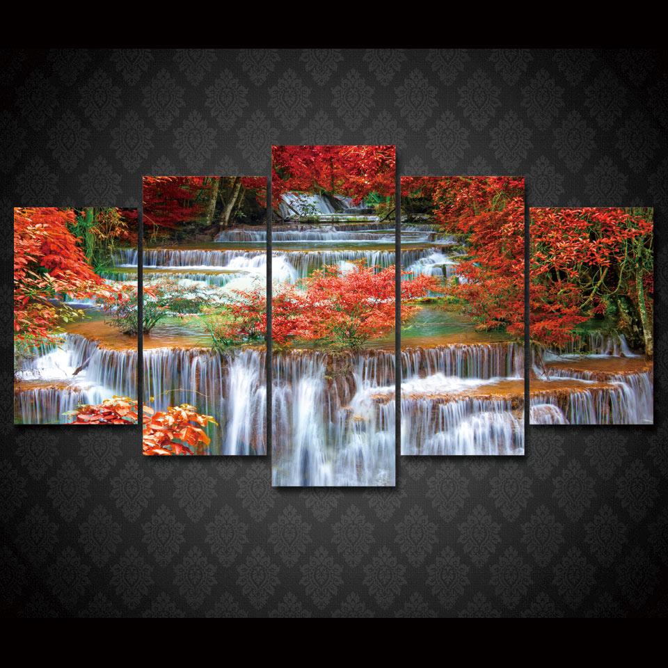 Tropical Sunset Paradise – Nature Canvas Wall Art