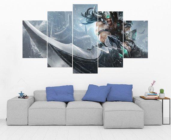 Tryndamere – League Of Legends – Gaming Canvas Wall Art