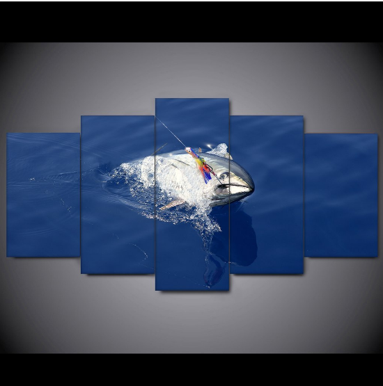 Tuna Fishing – Fishing Canvas Wall Art