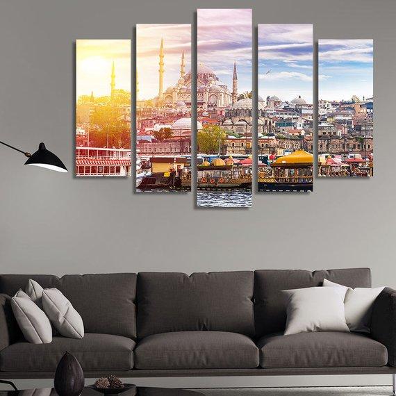Turkey Istanbul The Capital Of Turkey – Nature Canvas Wall Art