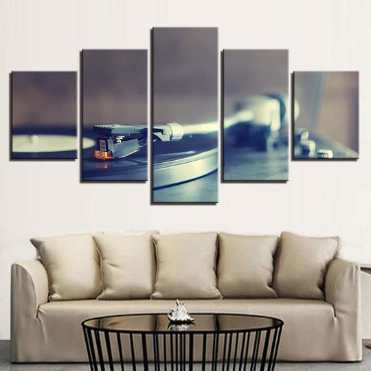 Turntable Record Player – Music Canvas Wall Art