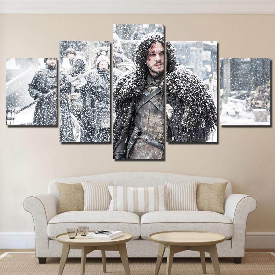 Tv Play Game Of Thrones – Movie Canvas Wall Art