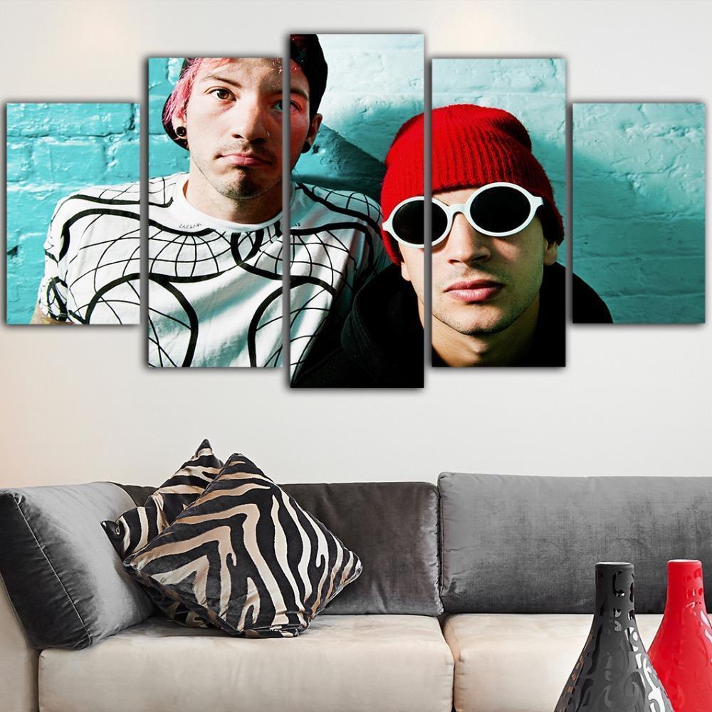 Twenty One Pilots 3 Celebrity – Canvas Wall Art