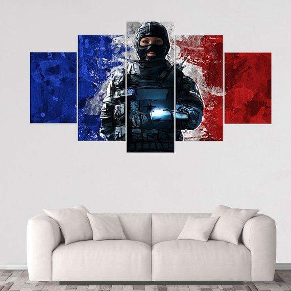 Twitch Rainbow Six Siege – Gaming Canvas Wall Art
