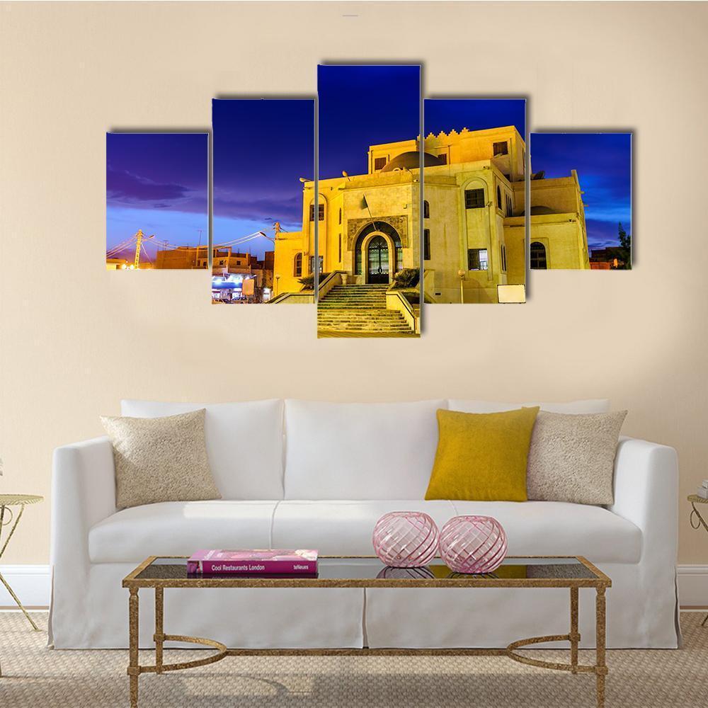 Typical Buildings In Algeria – Nature Canvas Wall Art