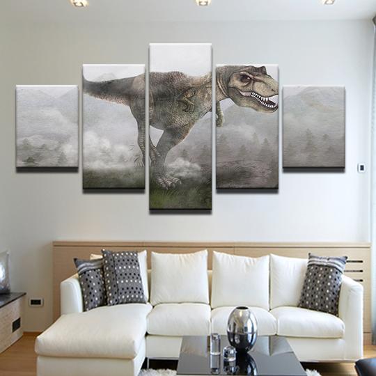 Tyrannosaurus Rex Dinosaur – Animal Canvas Wall Art