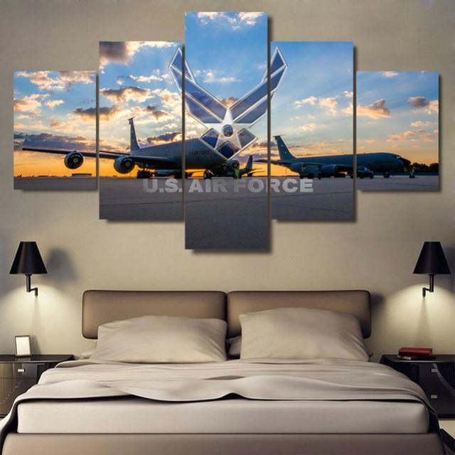 U.S. Air Force – Aircraft Canvas Wall Art