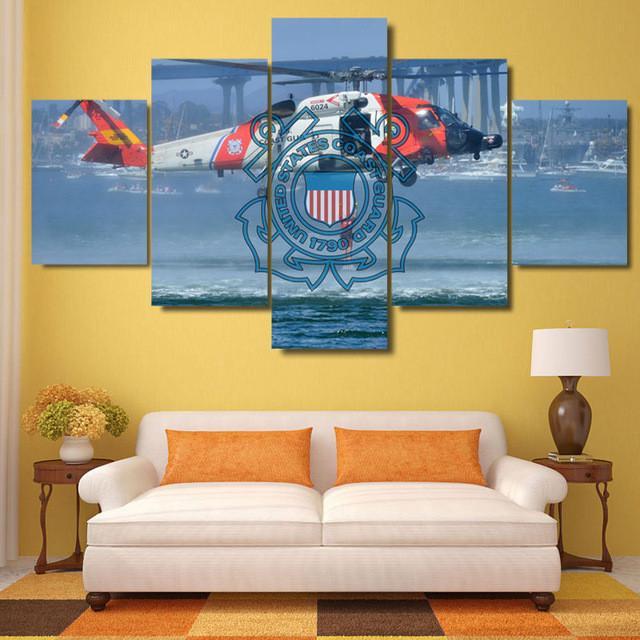 U.S. Coast Guard – Aircraft Canvas Wall Art