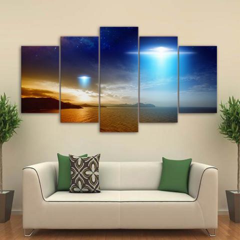 Ufo – Abstract Canvas Wall Art