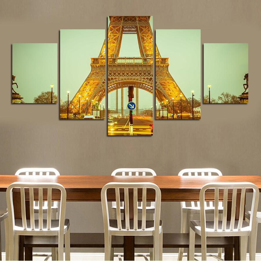 Under Eiffel – Nature Canvas Wall Art