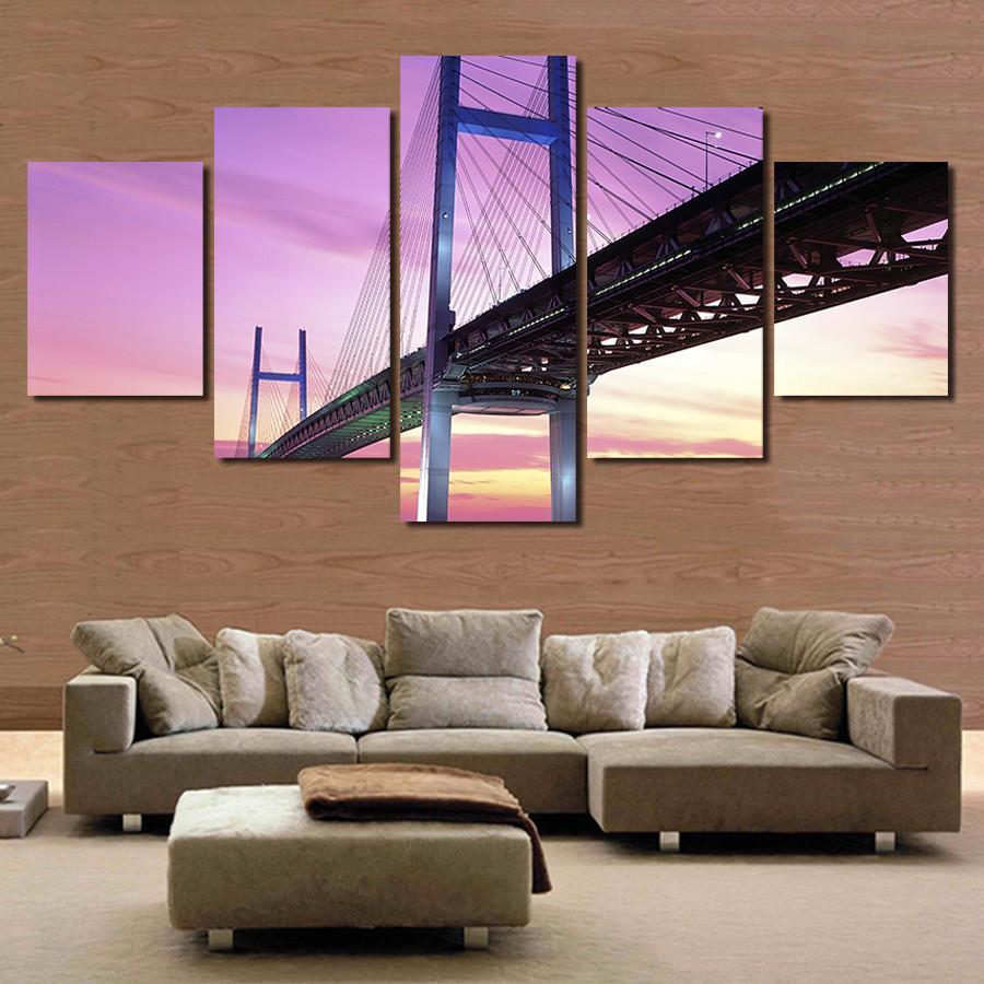 Under The Bridge – Nature Canvas Wall Art