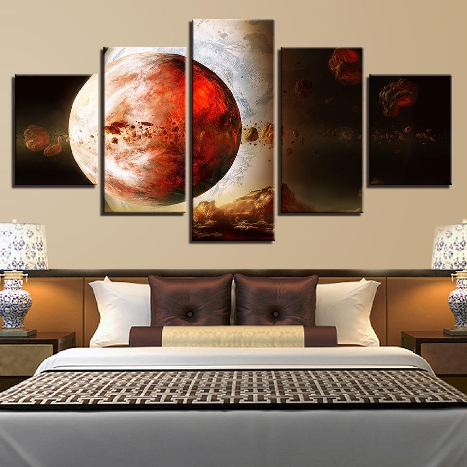 Universe Earth Planet – Space Canvas Wall Art