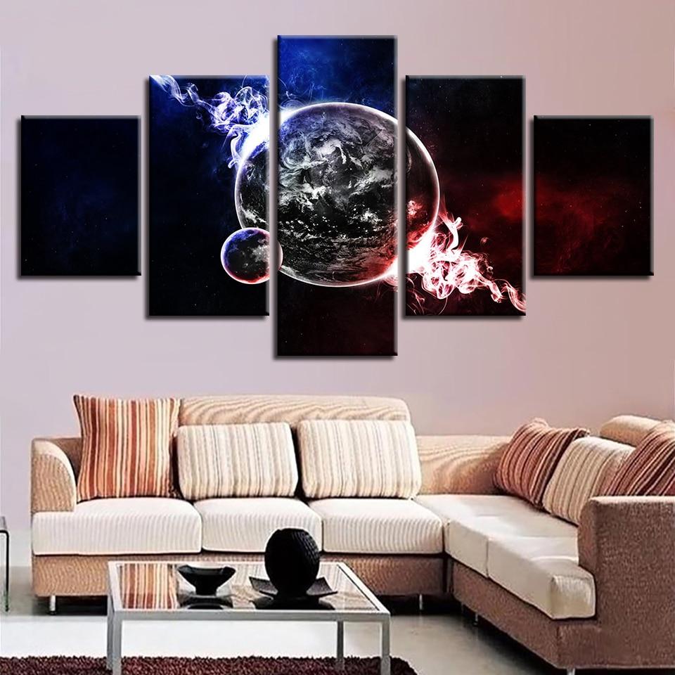 Universe Planet 01 – Space Canvas Wall Art