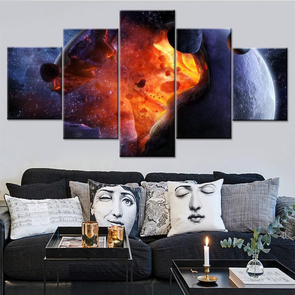 Universe Space Planets – Space Canvas Wall Art