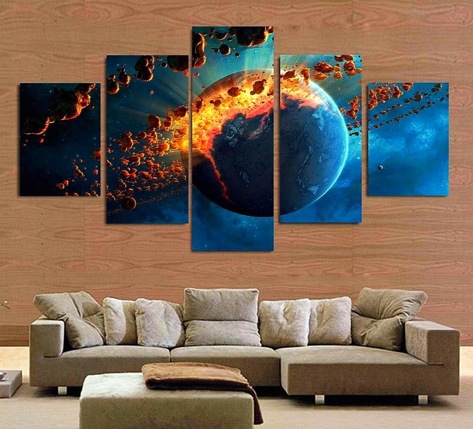 Universe Stellar Explosion – Space Universe Canvas Wall Art