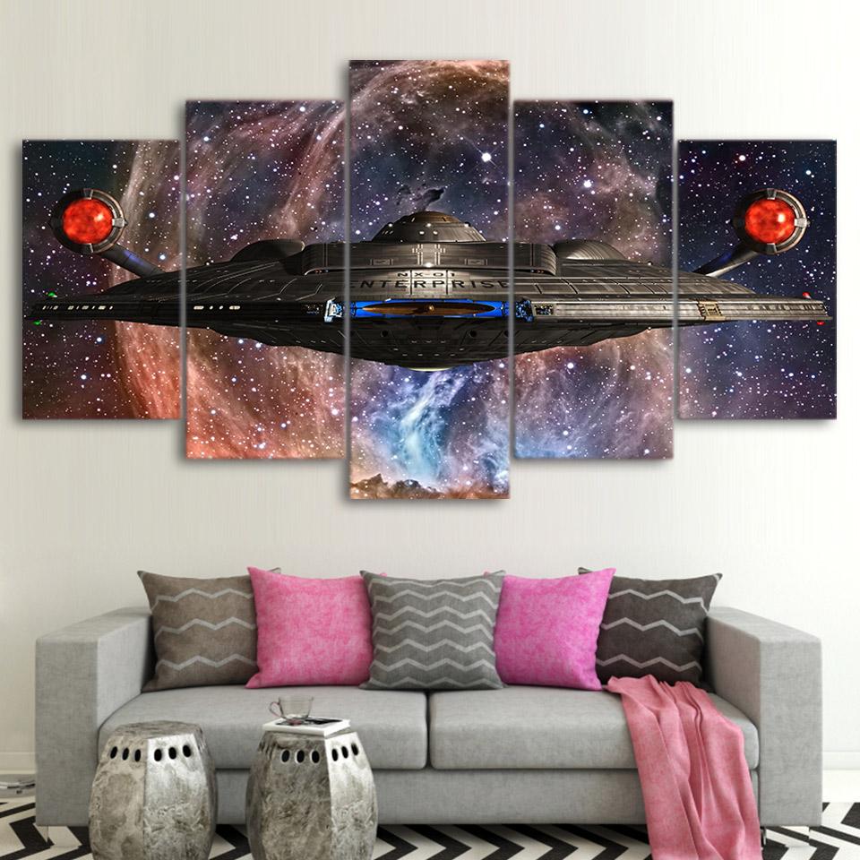 Universe War Space – Movie Canvas Wall Art