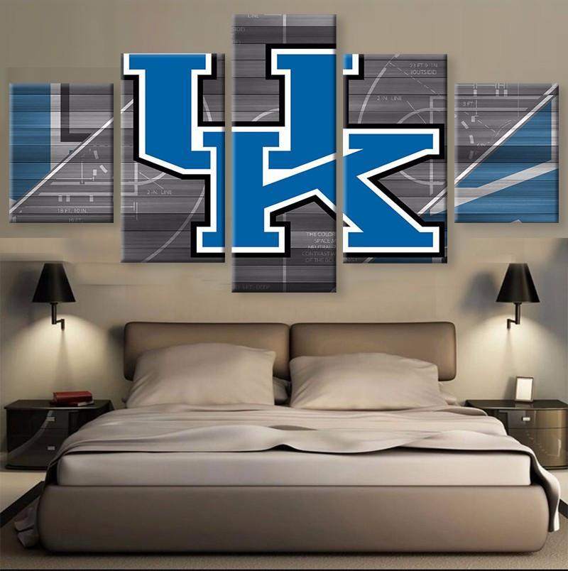 University Of Kentucky Football Team – Sport -Cv Canvas Wall Art