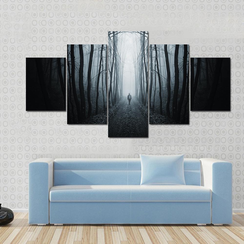 Unknown Horror Street – Nature Canvas Wall Art