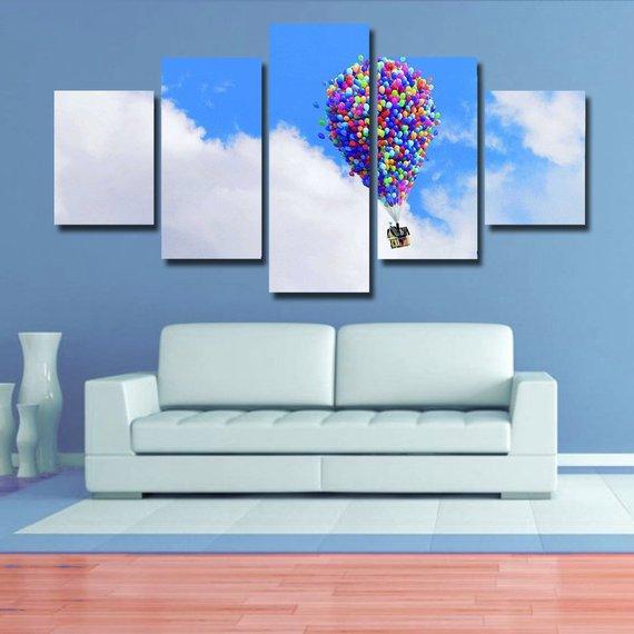 Up Sky – Abstract Canvas Wall Art