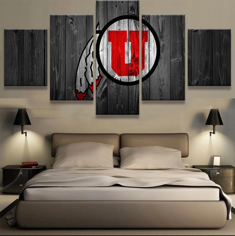 Utah Utes Football College – Sport Canvas Wall Art