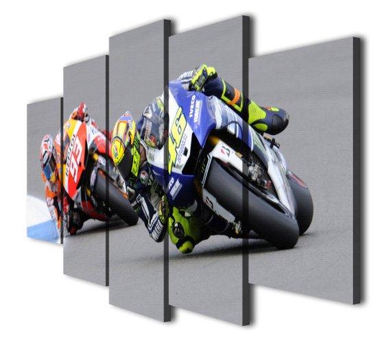 Valentino Rossi Believes – Automative Canvas Wall Art