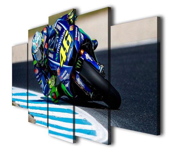 Valentino Rossi Racing Motor – Automative Canvas Wall Art