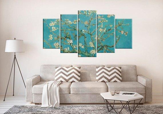 Van Gogh Blossoming Almond Tree – Nature Canvas Wall Art