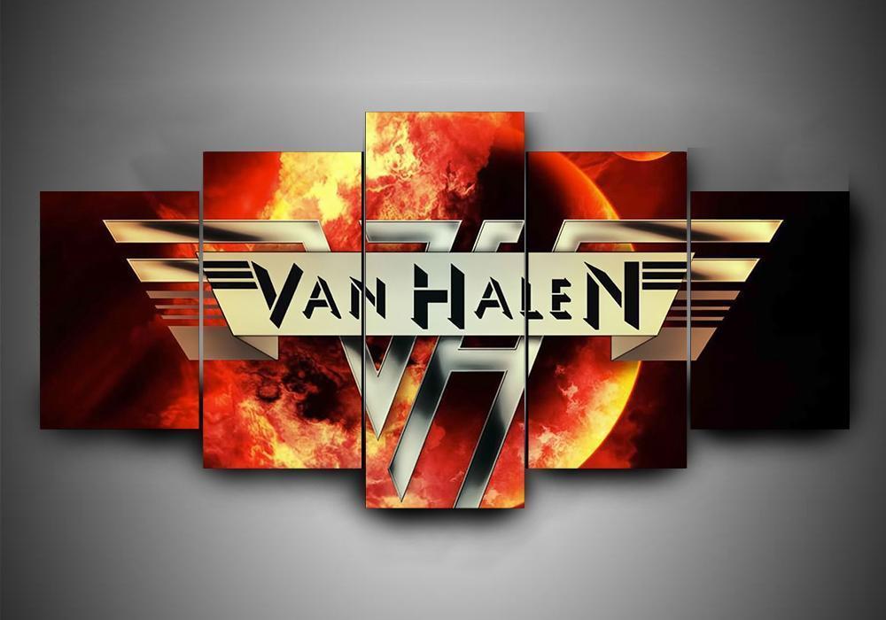 Van Halen 5 – Movie Canvas Wall Art