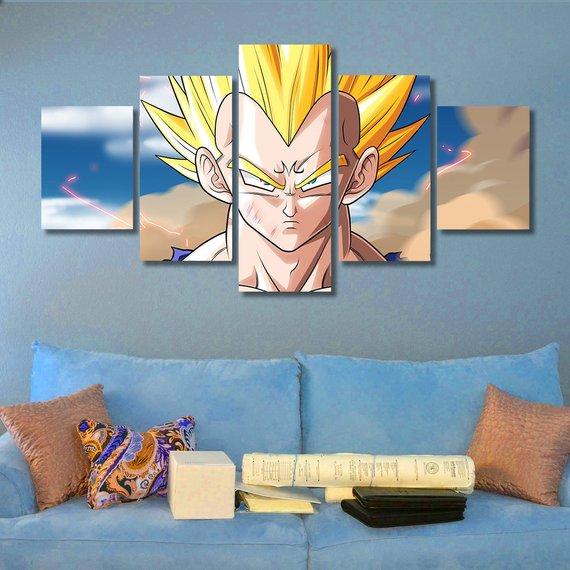 Vegeta – Anime Canvas Wall Art