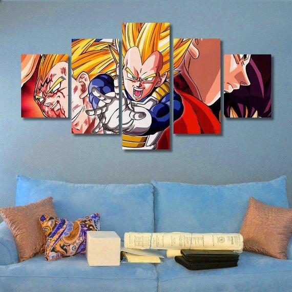 Vegeta – Cartoon Canvas Wall Art