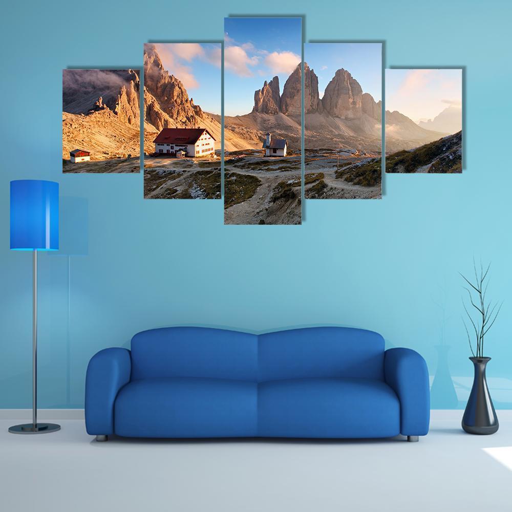 View Of Italy Dolomites – Nature Canvas Wall Art