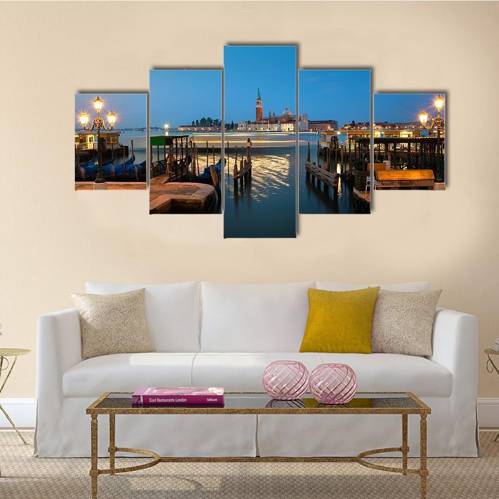 View On San Giorgio In Venice – Nature Canvas Wall Art
