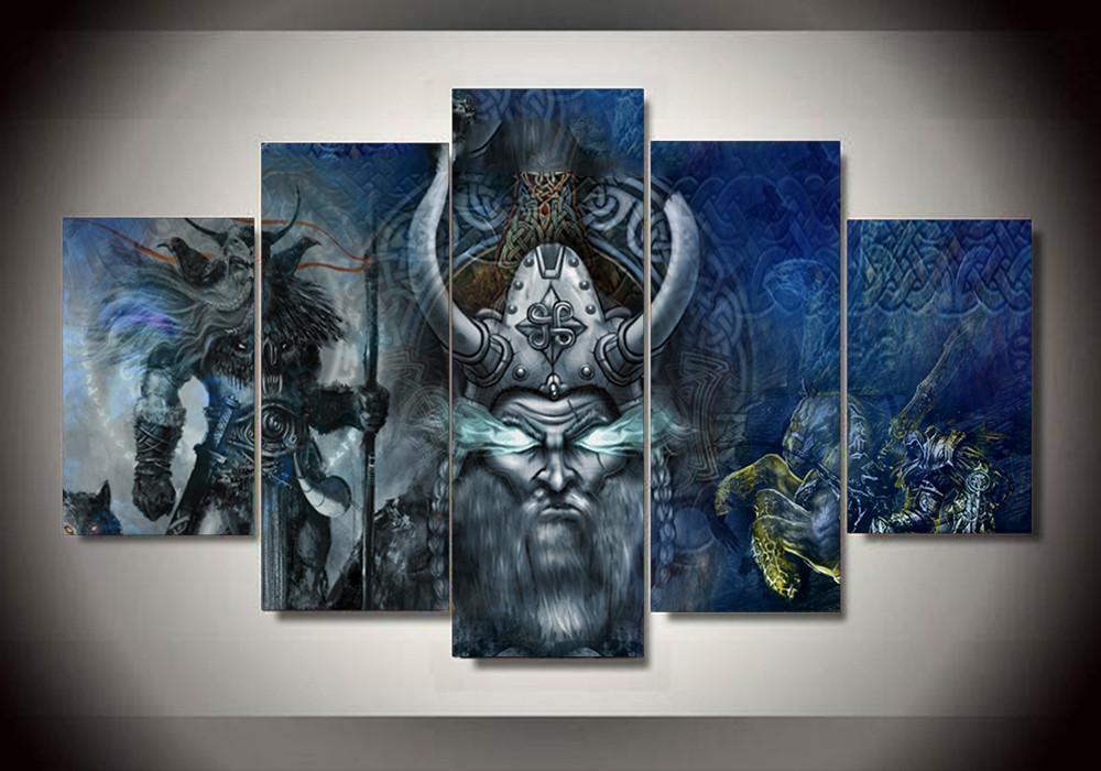 Vikings 1 – Movie Canvas Wall Art