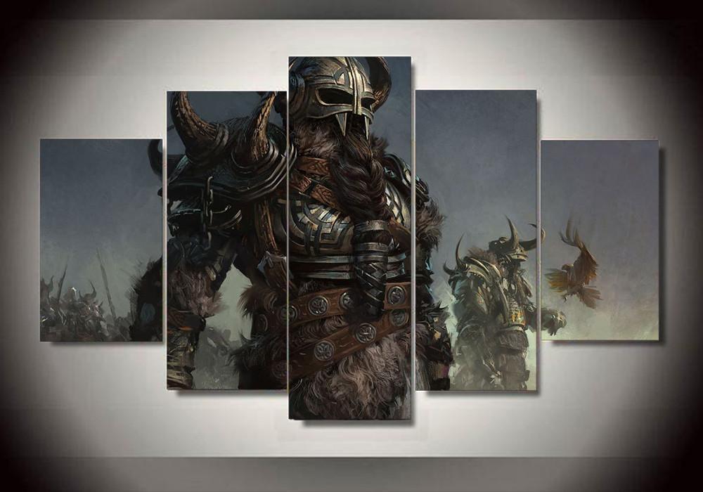 Vikings 10 – Movie Canvas Wall Art