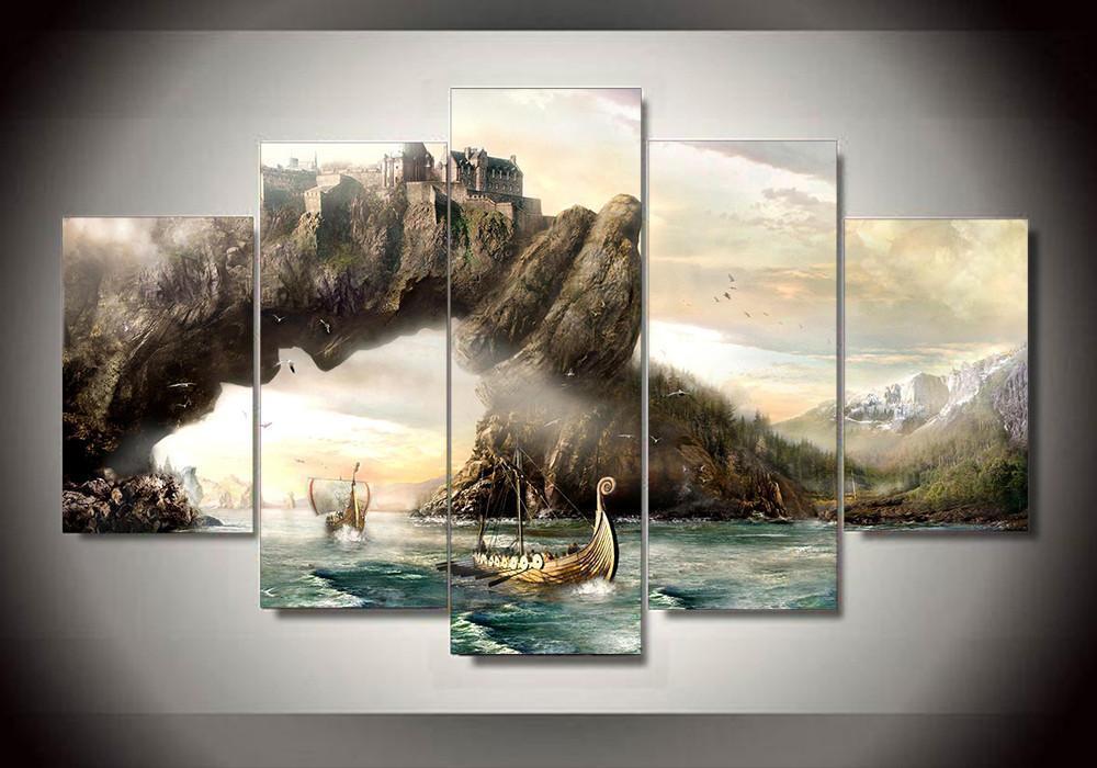 Vikings 4 Movie – Canvas Wall Art