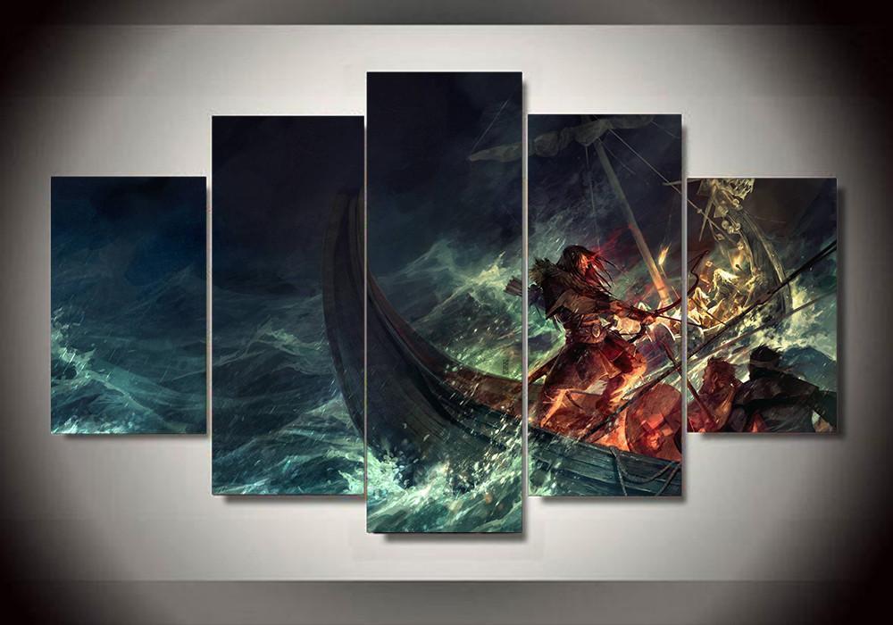 Vikings 6 – Movie Canvas Wall Art