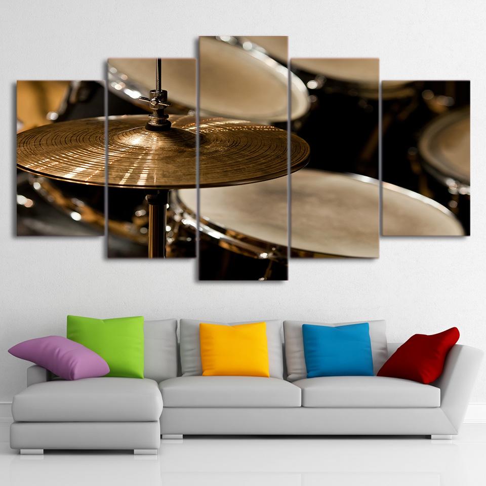 Vintage Drum 1 – Music Canvas Wall Art
